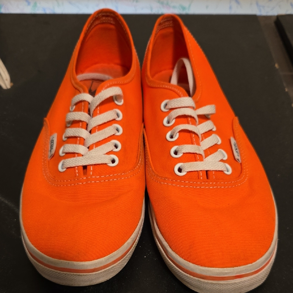 Vans Vibrant Salmon Canvas Shoes